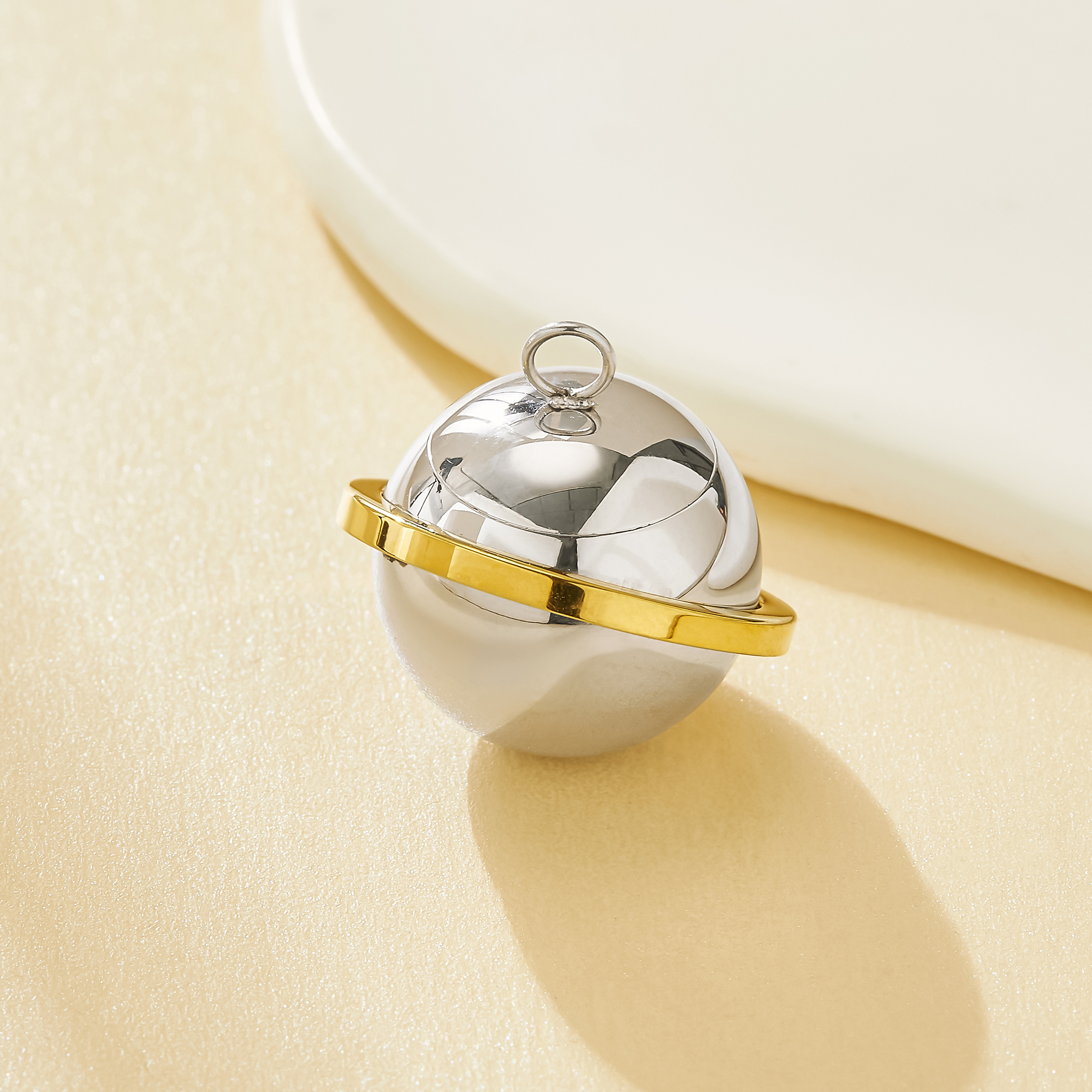 20MM Planet Pendant,Cremation Bottle Perfume Holder Ash Wish Vial Canister Memorial Gift 304L Stainless Steel 1431735