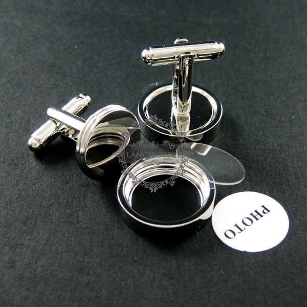 Custom Silver Cufflinks Sterling Silver Cufflinks for Men 