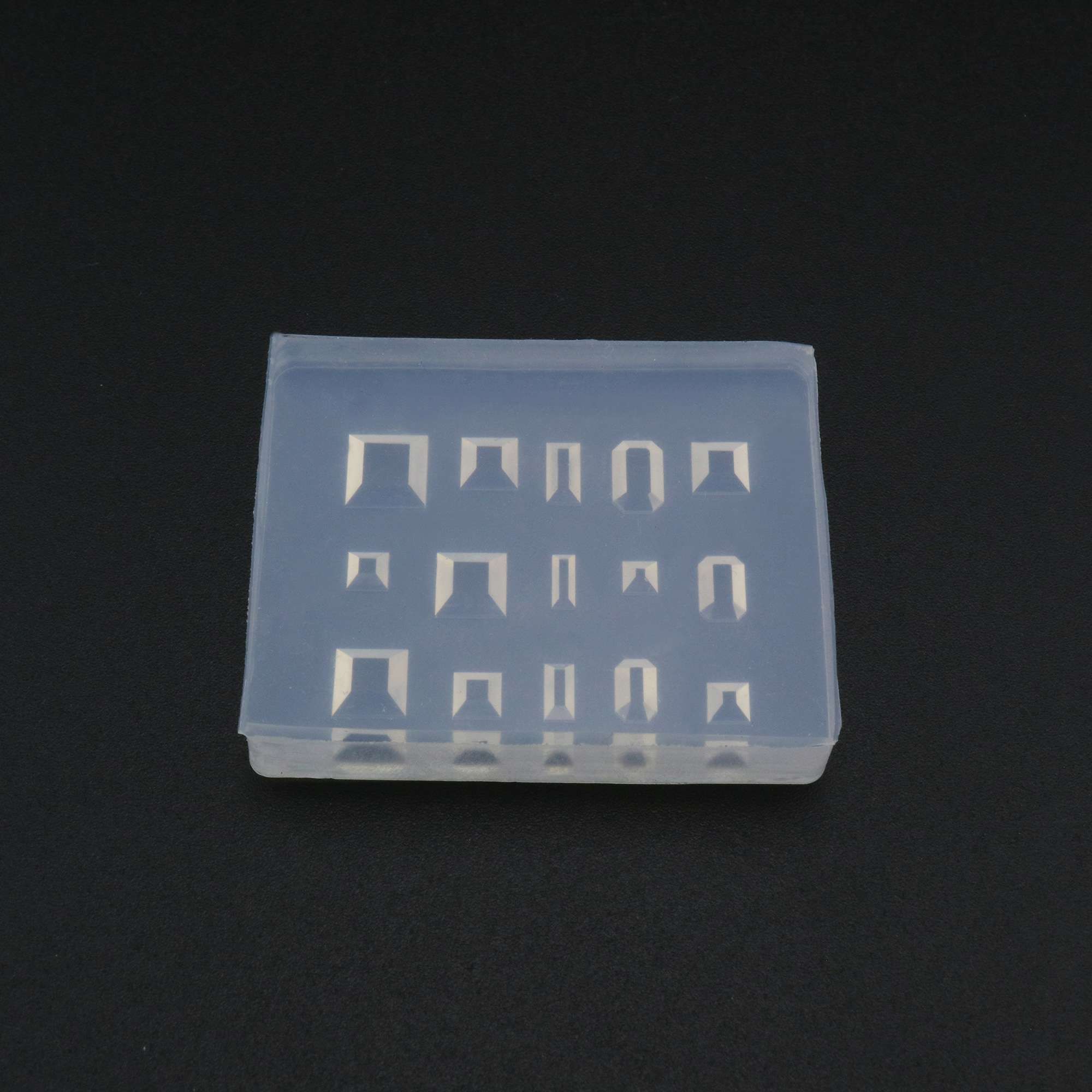 Facted Square Rectangle Breast Milk Cabochon Silicone Mold Epoxy Resin Keepsake DIY Jewelry Making Supplies 1507044 - Click Image to Close