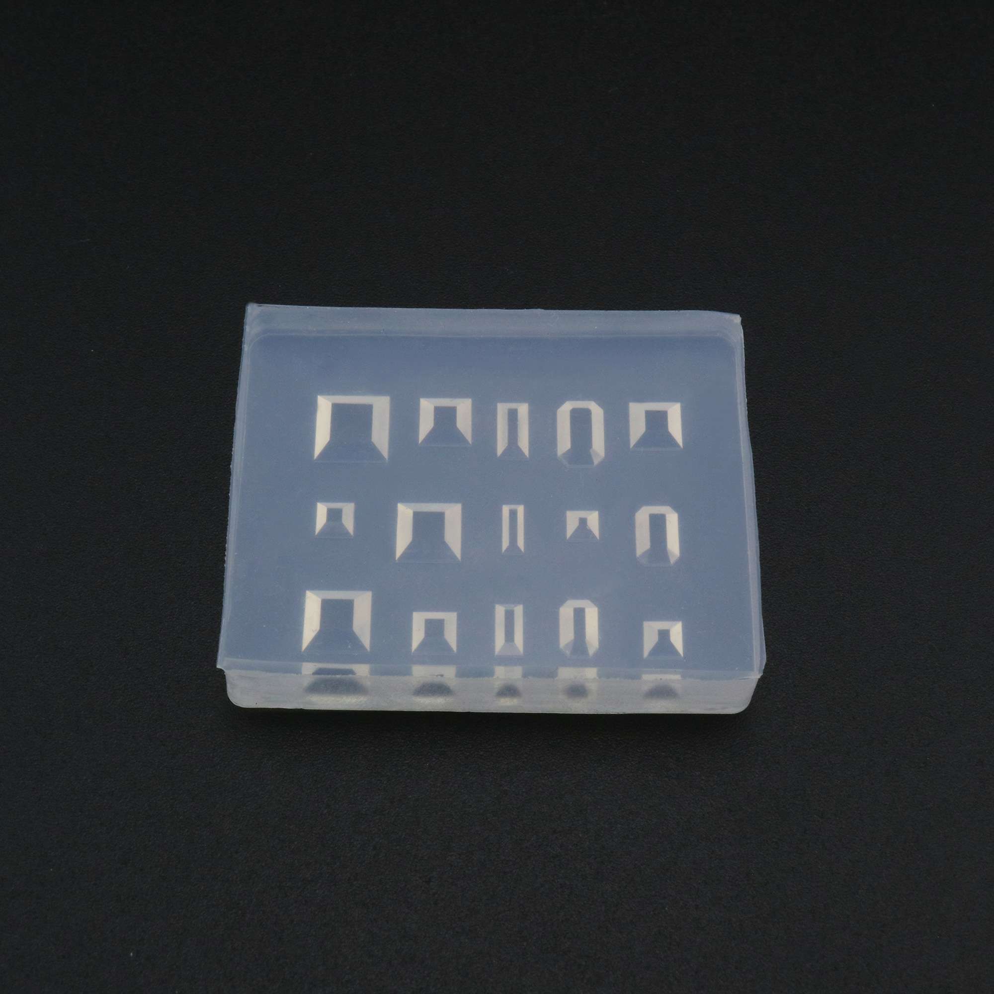 Facted Square Rectangle Breast Milk Cabochon Silicone Mold Epoxy Resin Keepsake DIY Jewelry Making Supplies 1507044 - Click Image to Close