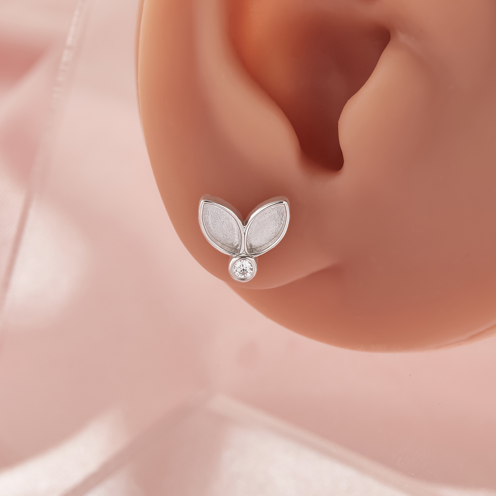 Keepsake Breast Milk Resin Double 3x6MM Marquise Bezel Studs Earrings Settings,Birthstone Solid 925 Sterling Silver Earrings,DIY Earring Supplies 1706230-1