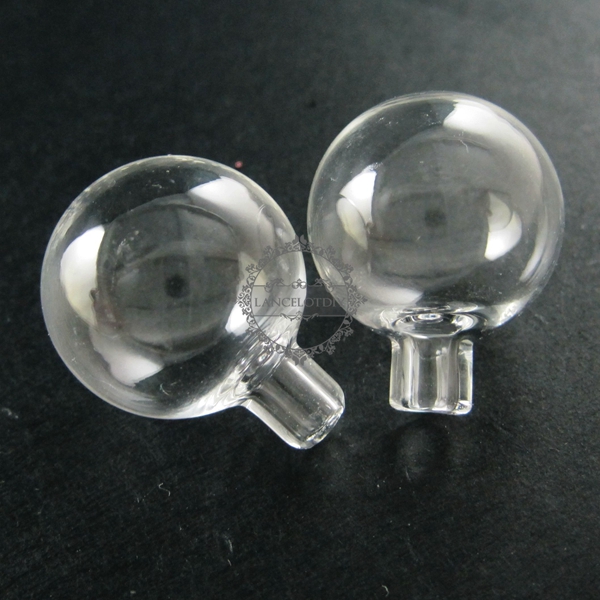 5pcs 25mm round glass bulb dome vial pendant charm wish charm DIY jewelry supplies 1800134 - Click Image to Close