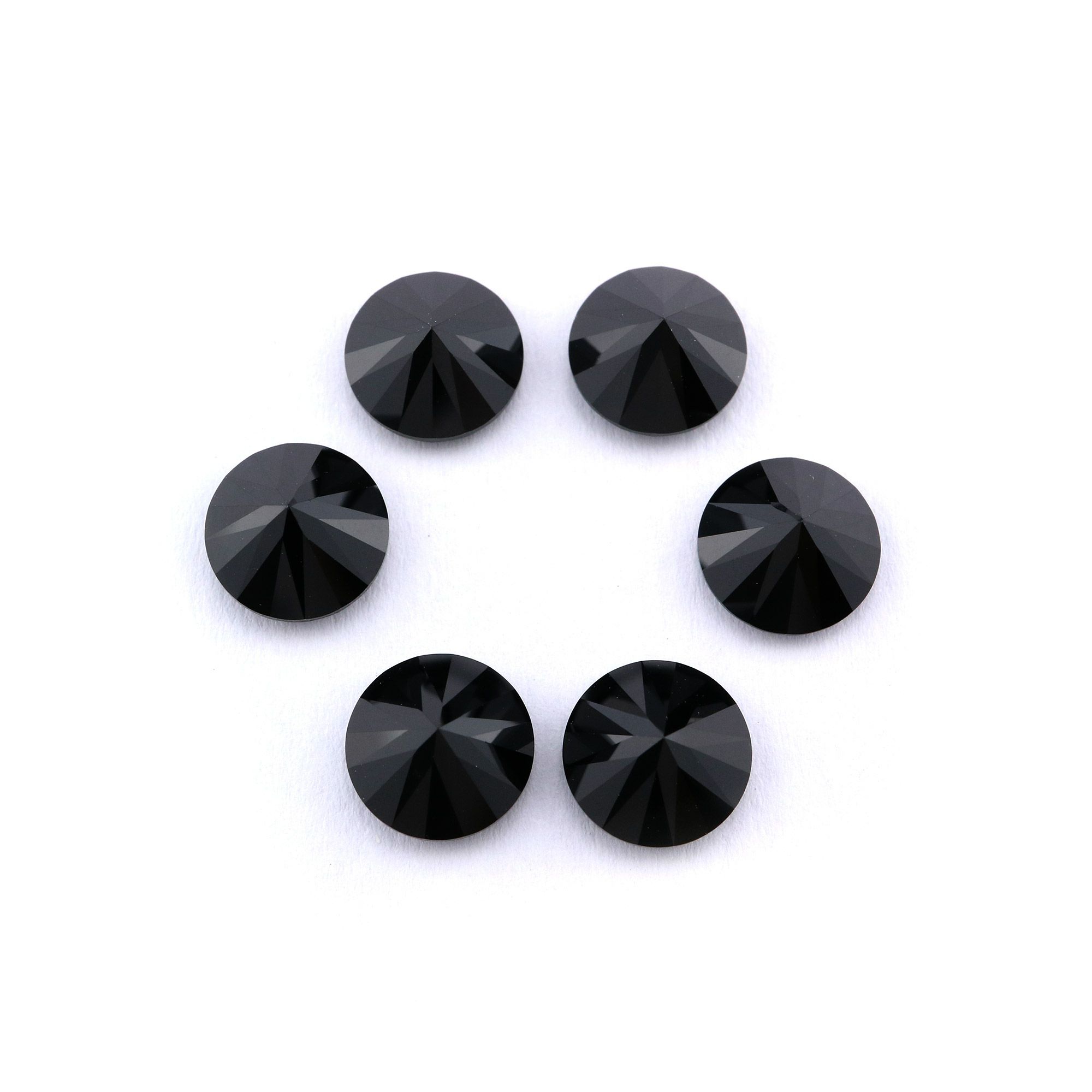 1Pcs 1-9MM Round Black Spinel Faceted Cut Loose Gemstone Natural Semi Precious Stone DIY Jewelry Supplies 4110164 - Click Image to Close