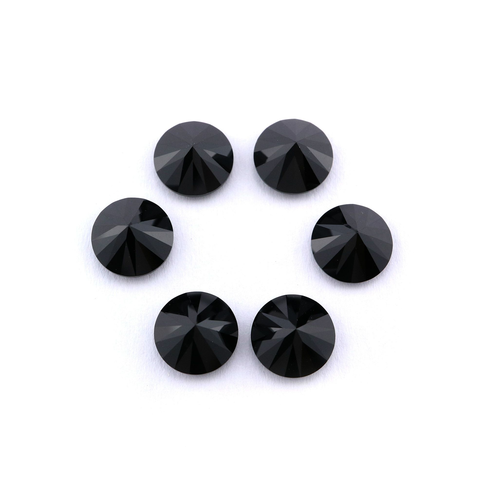 5Pcs 1-9MM Round Black Spinel Faceted Cut Loose Gemstone Natural Semi Precious Stone DIY Jewelry Supplies 4110164 - Click Image to Close