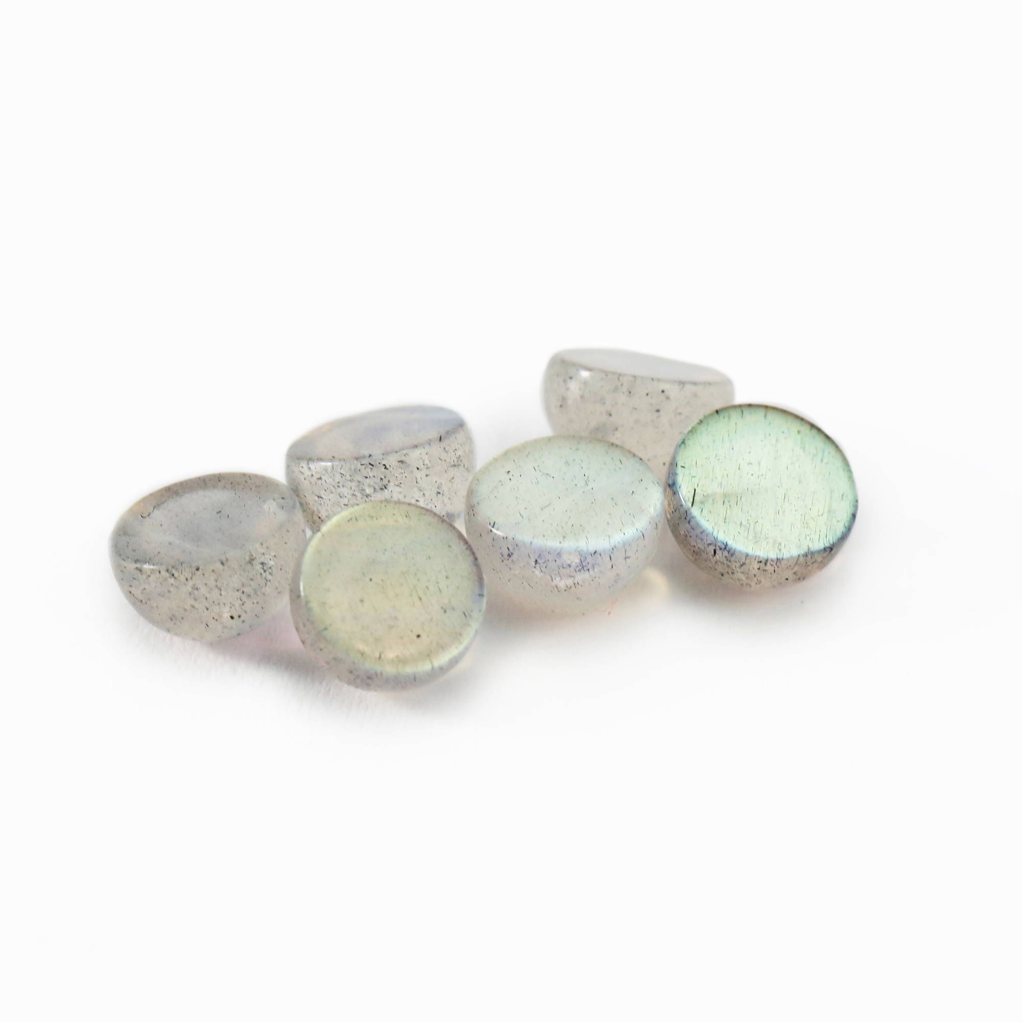 6MM Labradorite Round Cabochon Natural Gemstone for DIY Jewelry Supplies 4110179 - Click Image to Close