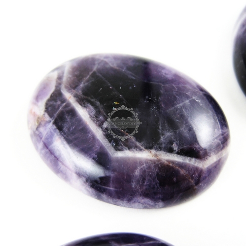 5pcs 30x40mm large oval natural dog tooth amethyst cabochon,amethystine cabs 4120022 - Click Image to Close