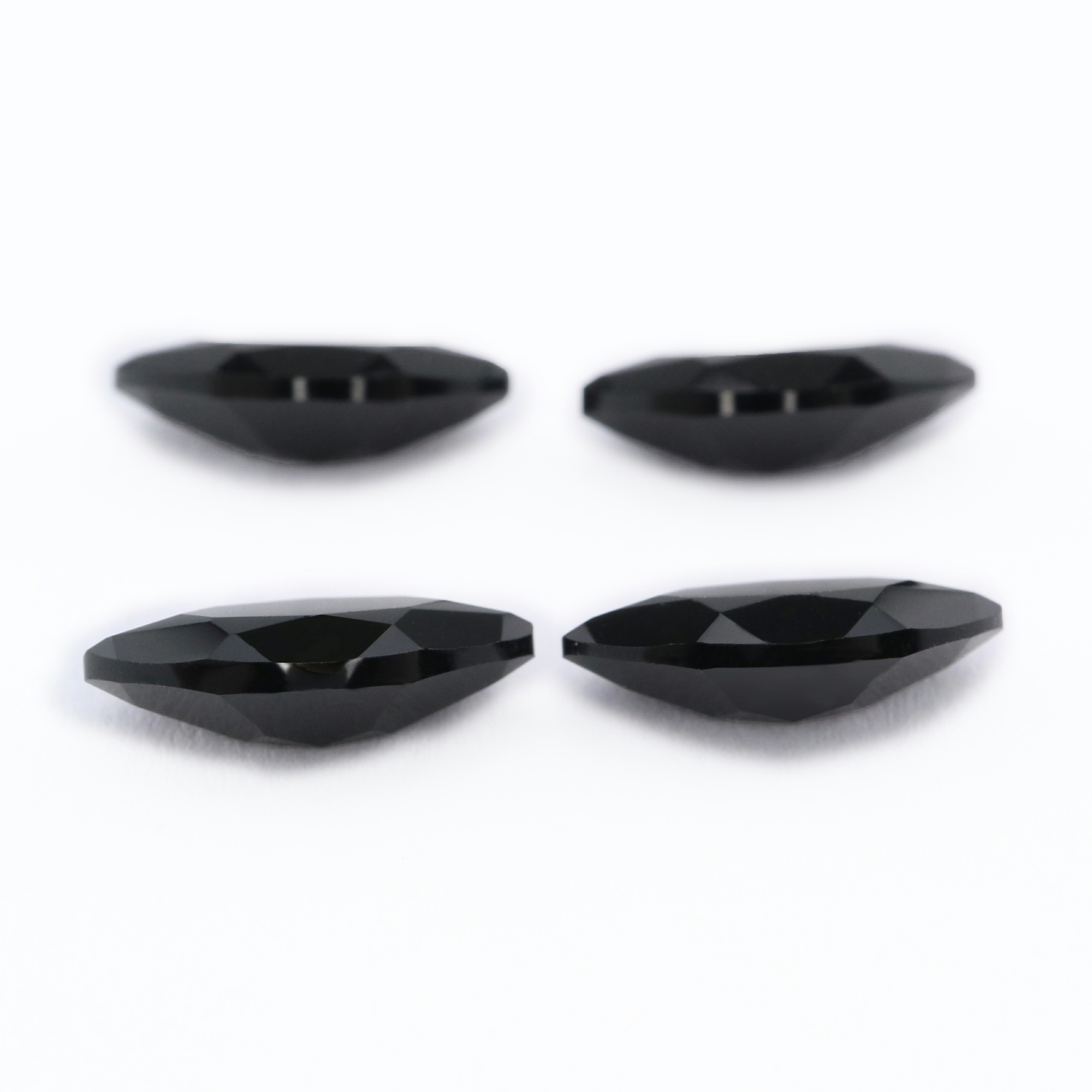 1Pcs Natural Marquise Black Onyx Faceted Cut Loose Gemstone Nature Semi Precious Stone DIY Jewelry Supplies 4120132 - Click Image to Close