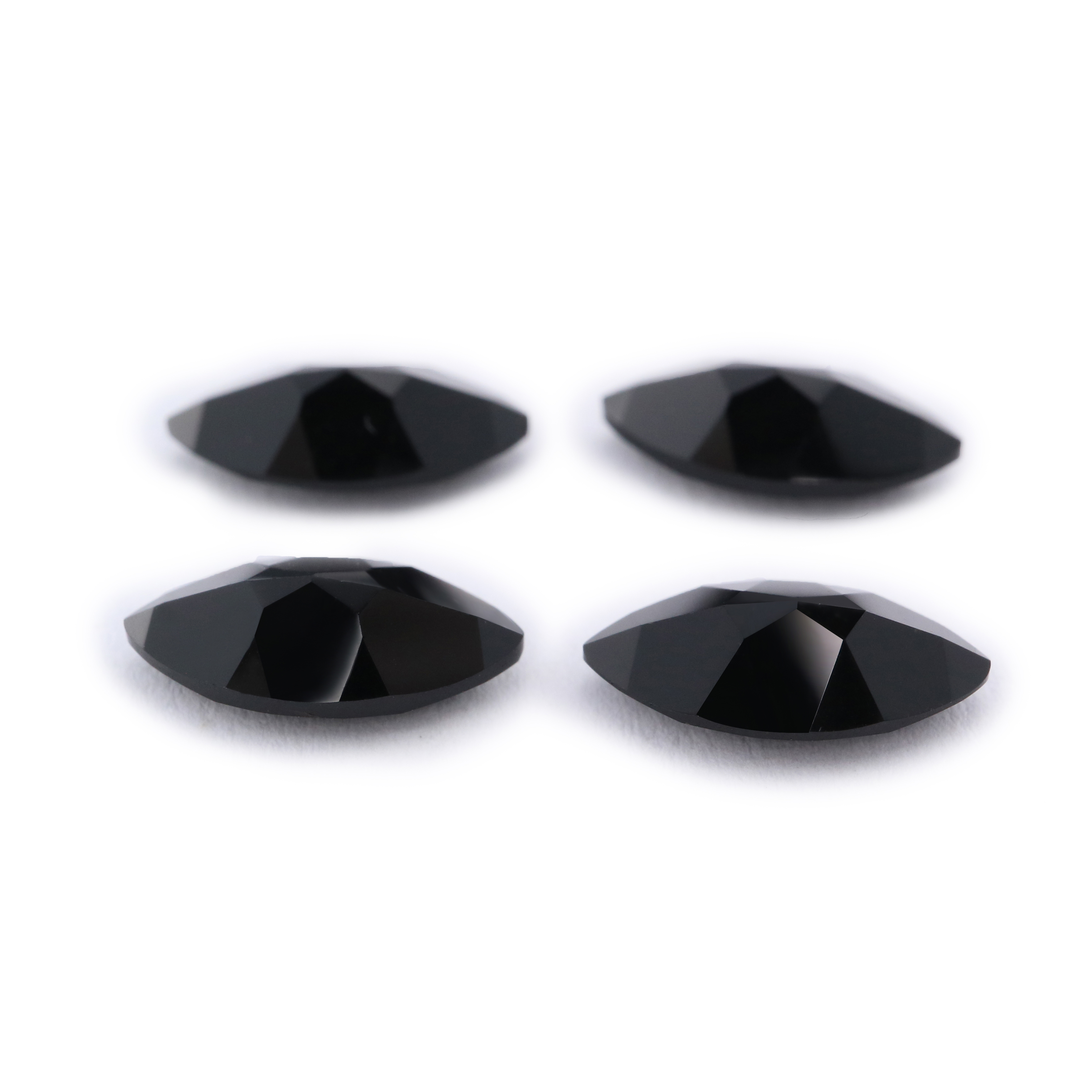 1Pcs Natural Marquise Black Onyx Faceted Cut Loose Gemstone Nature Semi Precious Stone DIY Jewelry Supplies 4120132 - Click Image to Close
