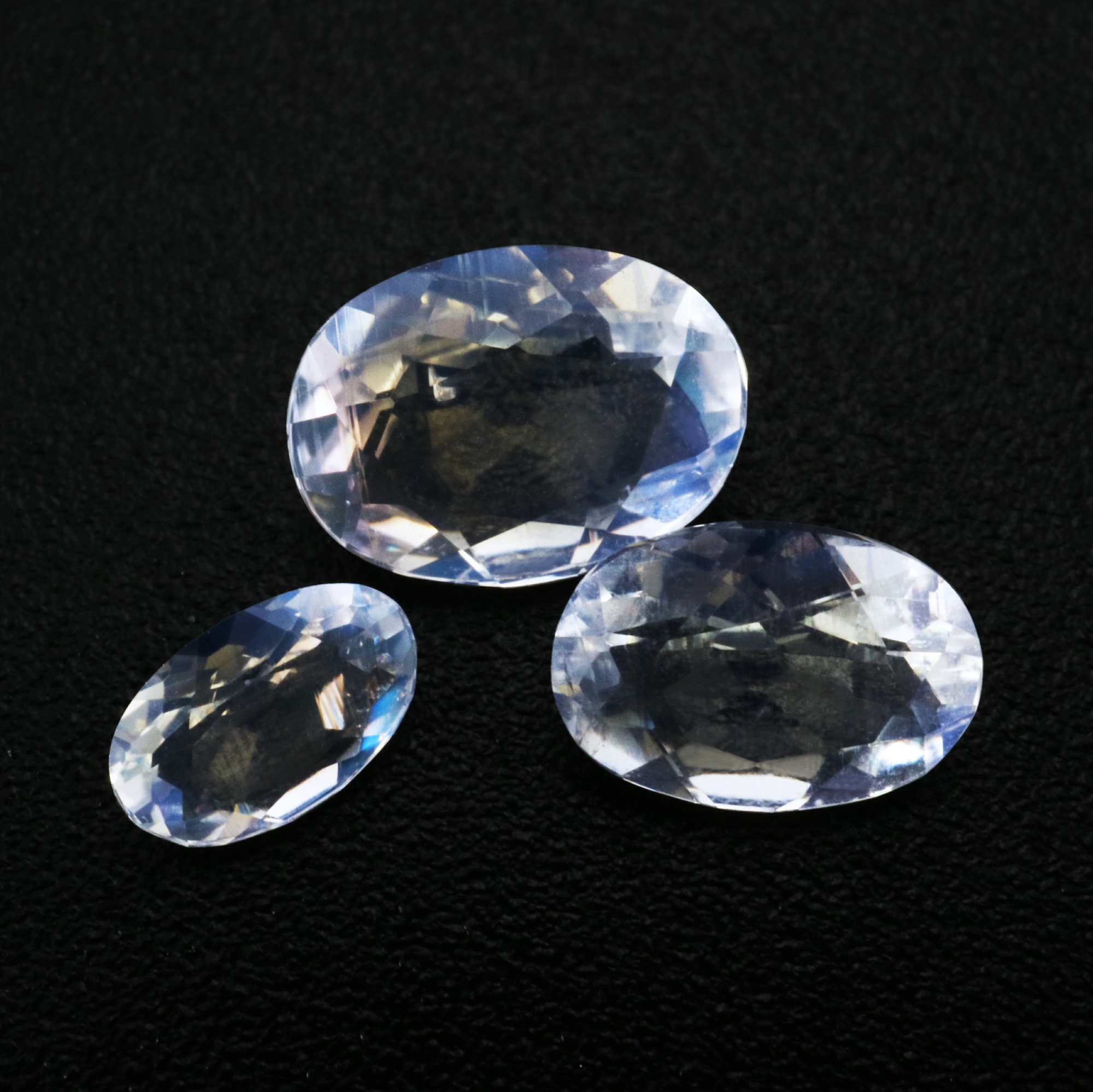 1Pcs Oval Blue Moonstone June Birthstone Faceted Cut AAA Grade Loose Gemstone Natural Semi Precious Stone DIY Jewelry Supplies 4120134 - Click Image to Close