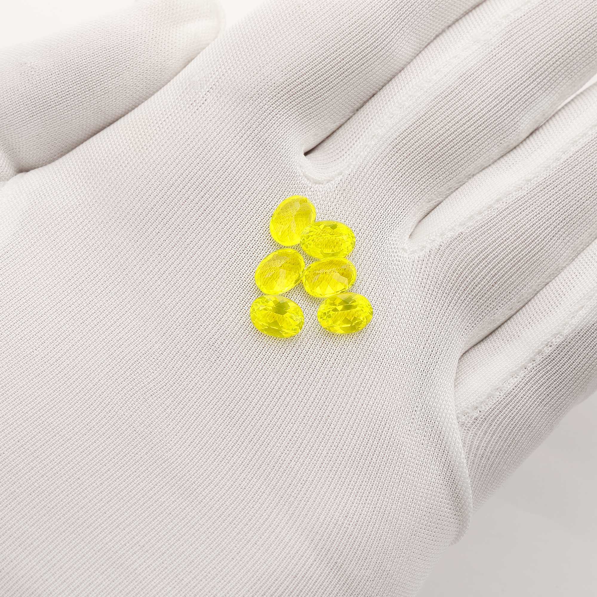 1Pcs 6x8MM Faceted Yellow Lumogarnet,Fluorescent Ce YAG,Yttrium Aluminum Garnet,Loose Gems, Manmade Yellow Crystal, UV Blacklight Dayglow,DIY Jewelry Supplies 4120147 - Click Image to Close