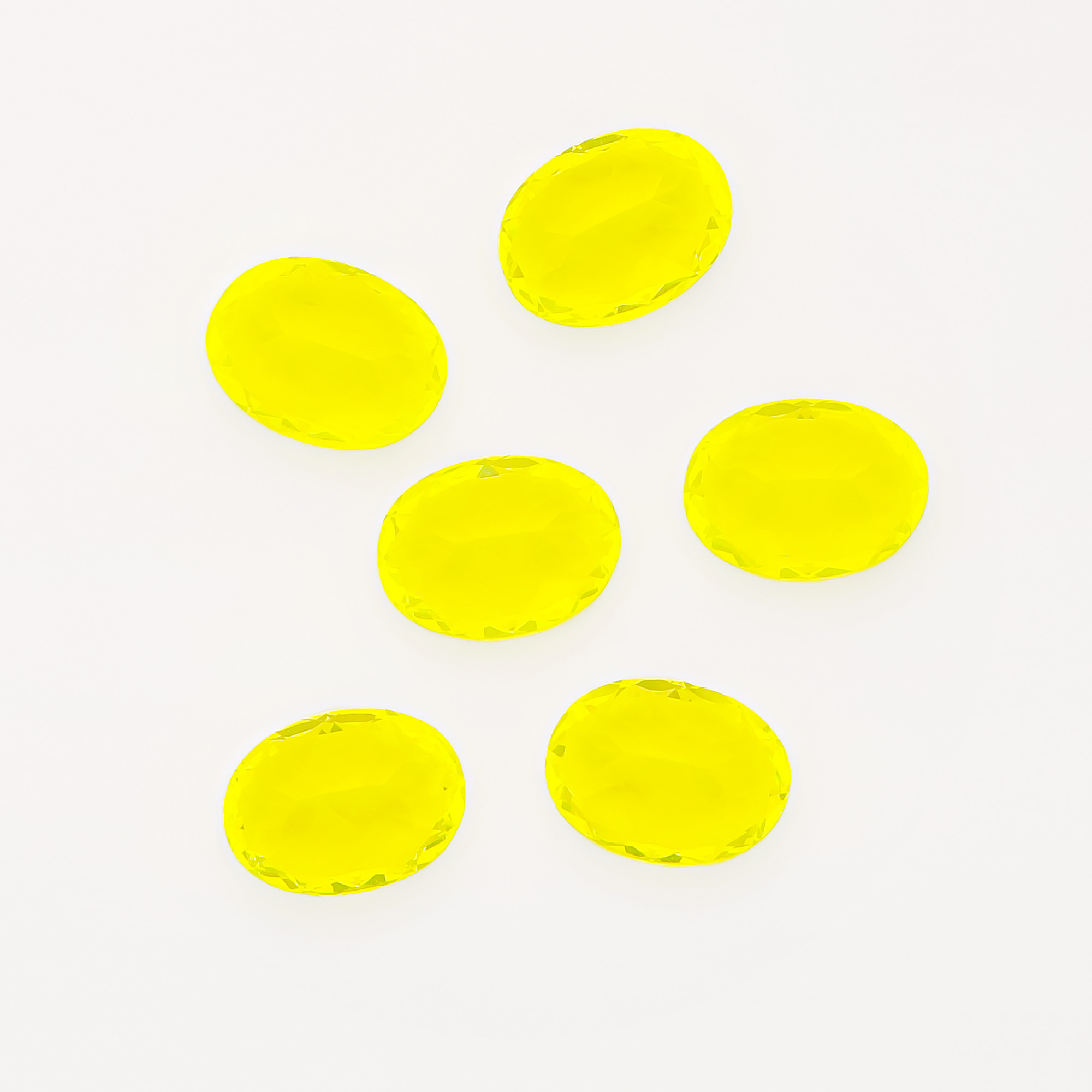 1Pcs 6x8MM Faceted Yellow Lumogarnet,Fluorescent Ce YAG,Yttrium Aluminum Garnet,Loose Gems, Manmade Yellow Crystal, UV Blacklight Dayglow,DIY Jewelry Supplies 4120147 - Click Image to Close