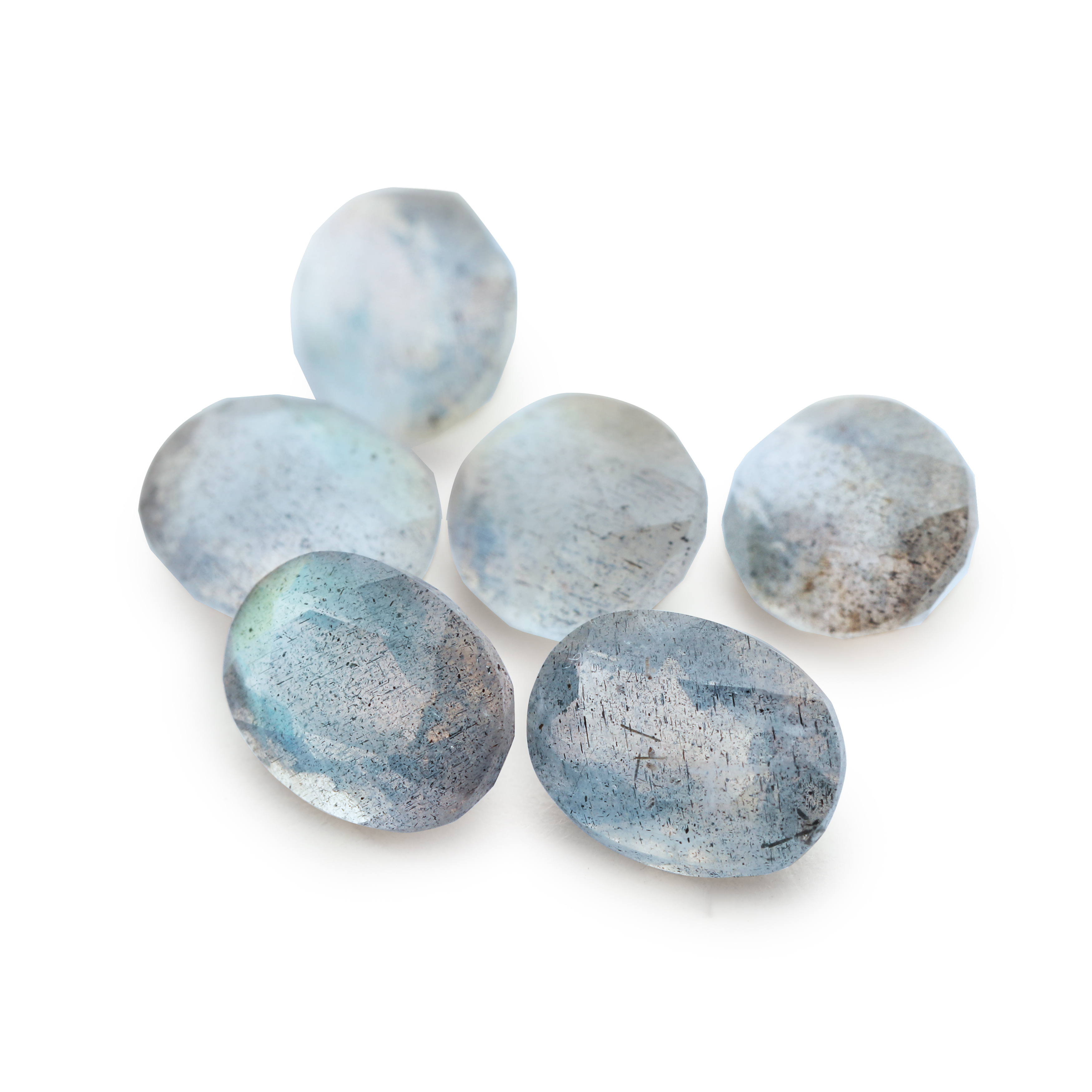 6x8MM Oval Labradorite Faceted Stone,Natural Gemstone,Unique Gemstone,Loose Stone,DIY Jewelry Supplies 4120148 - Click Image to Close