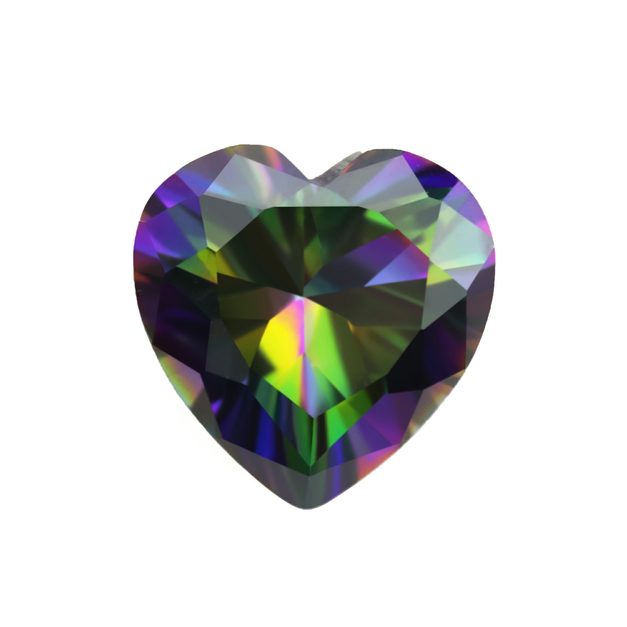 5Pcs January February April June August October November Birthstone Heart Faceted Cubic Zirconia CZ Stone DIY Loose Stone Supplies 4130020-1 - Click Image to Close