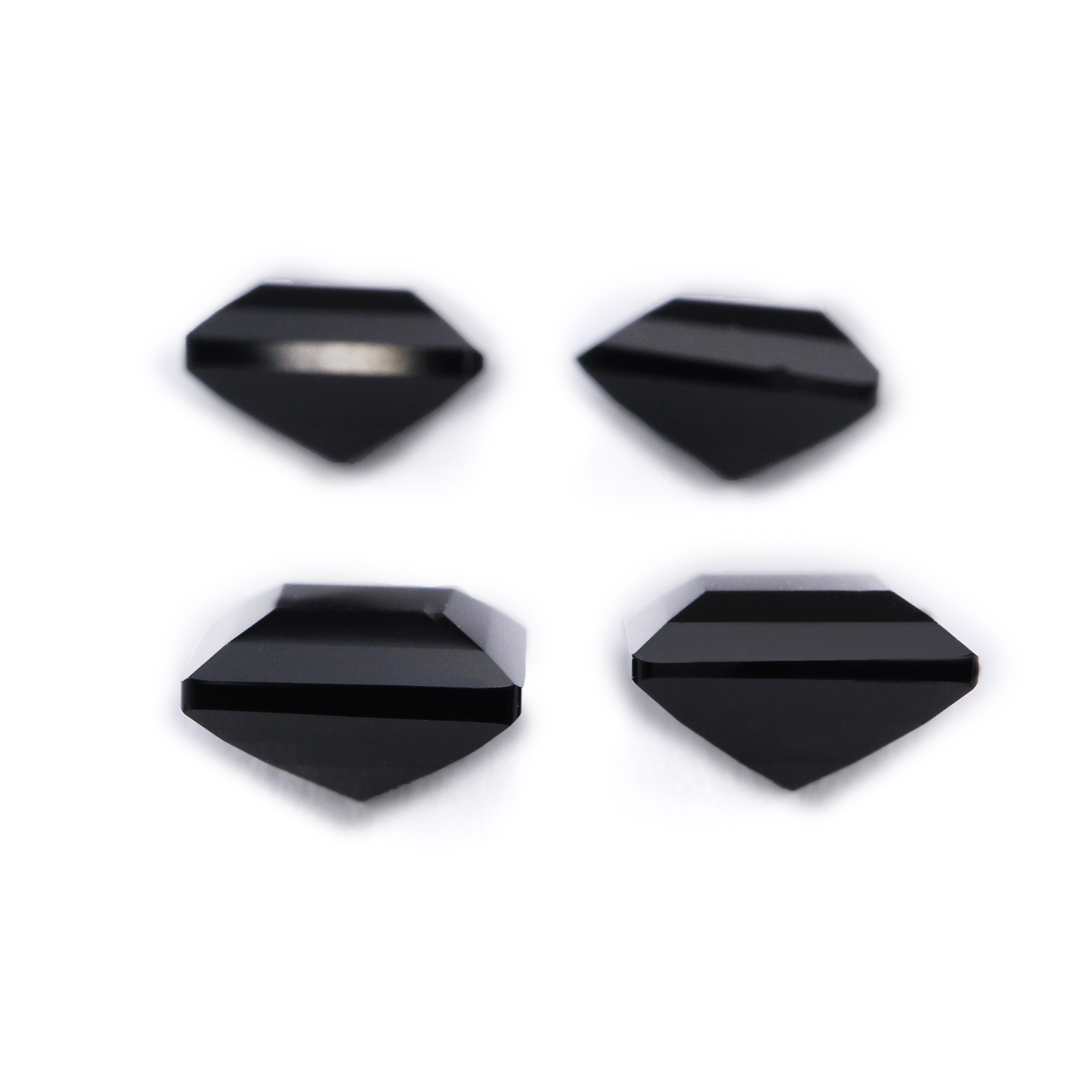 1Pcs Natural Princess Cut Black Onyx Faceted Cut Loose Gemstone Nature Semi Precious Stone DIY Jewelry Supplies 4140026 - Click Image to Close