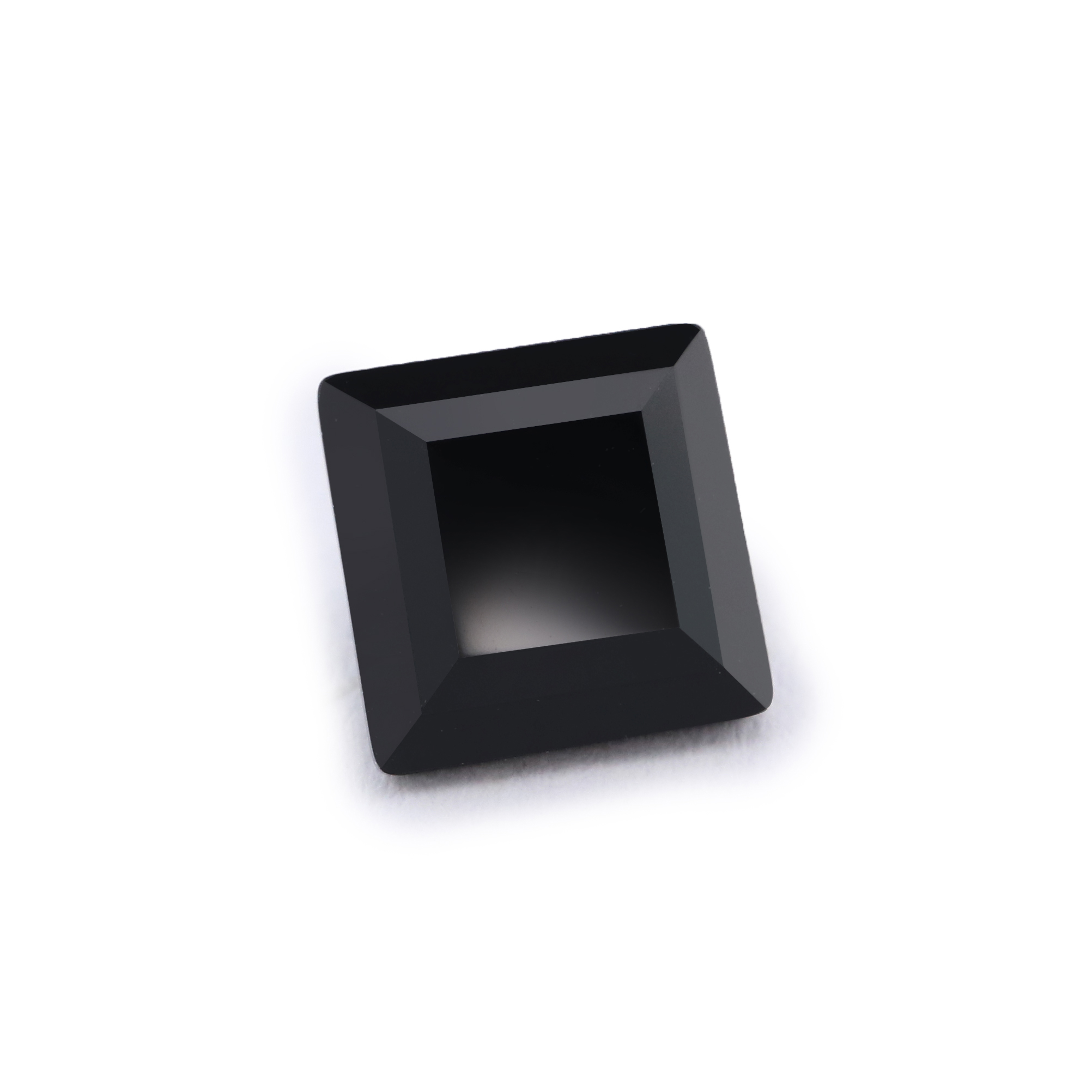 1Pcs Natural Princess Cut Black Onyx Faceted Cut Loose Gemstone Nature Semi Precious Stone DIY Jewelry Supplies 4140026 - Click Image to Close