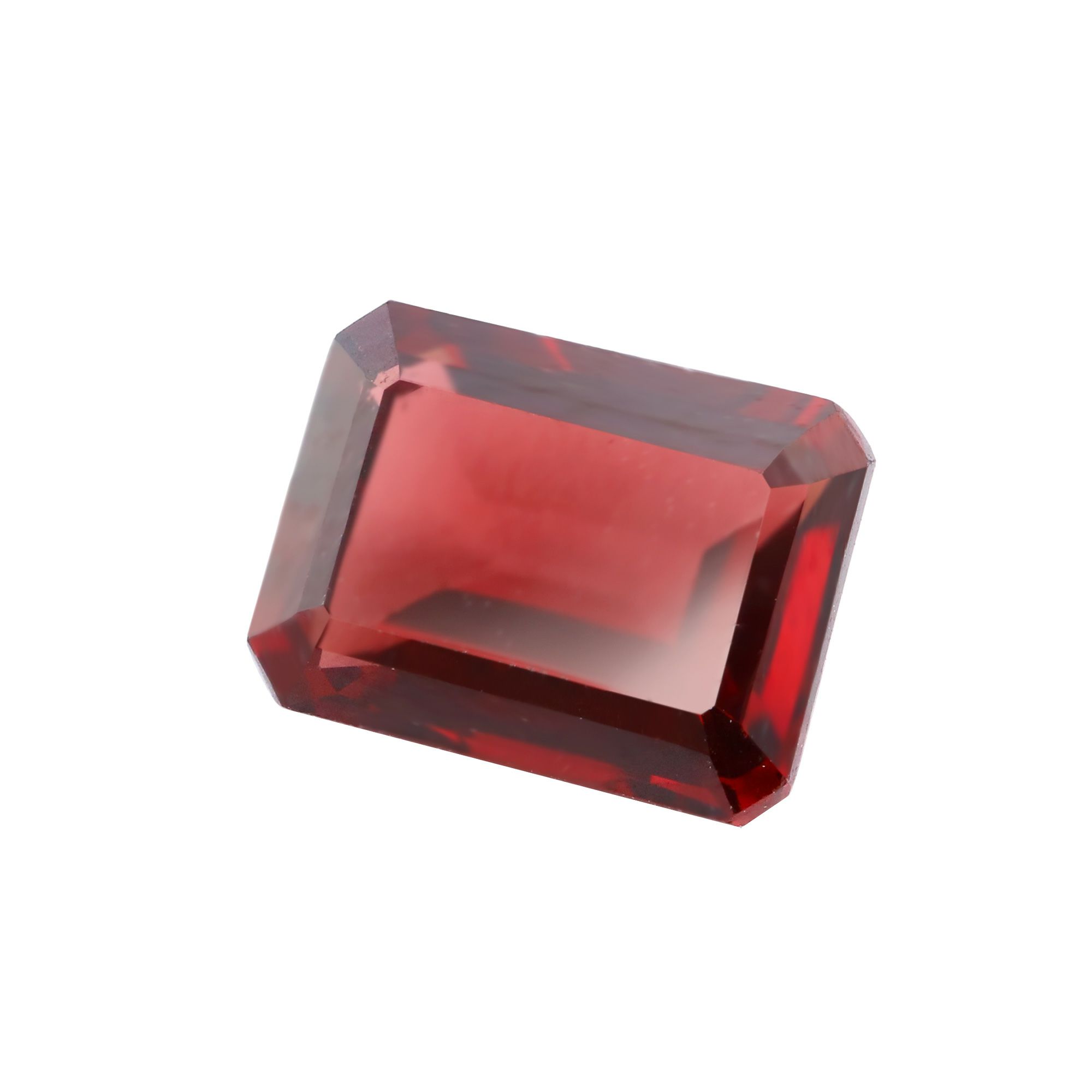 5Pcs Natural Red Garnet January Birthstone Emerald Cut Faceted Loose Gemstone Nature Semi Precious Stone DIY Jewelry Supplies 4170008 - Click Image to Close