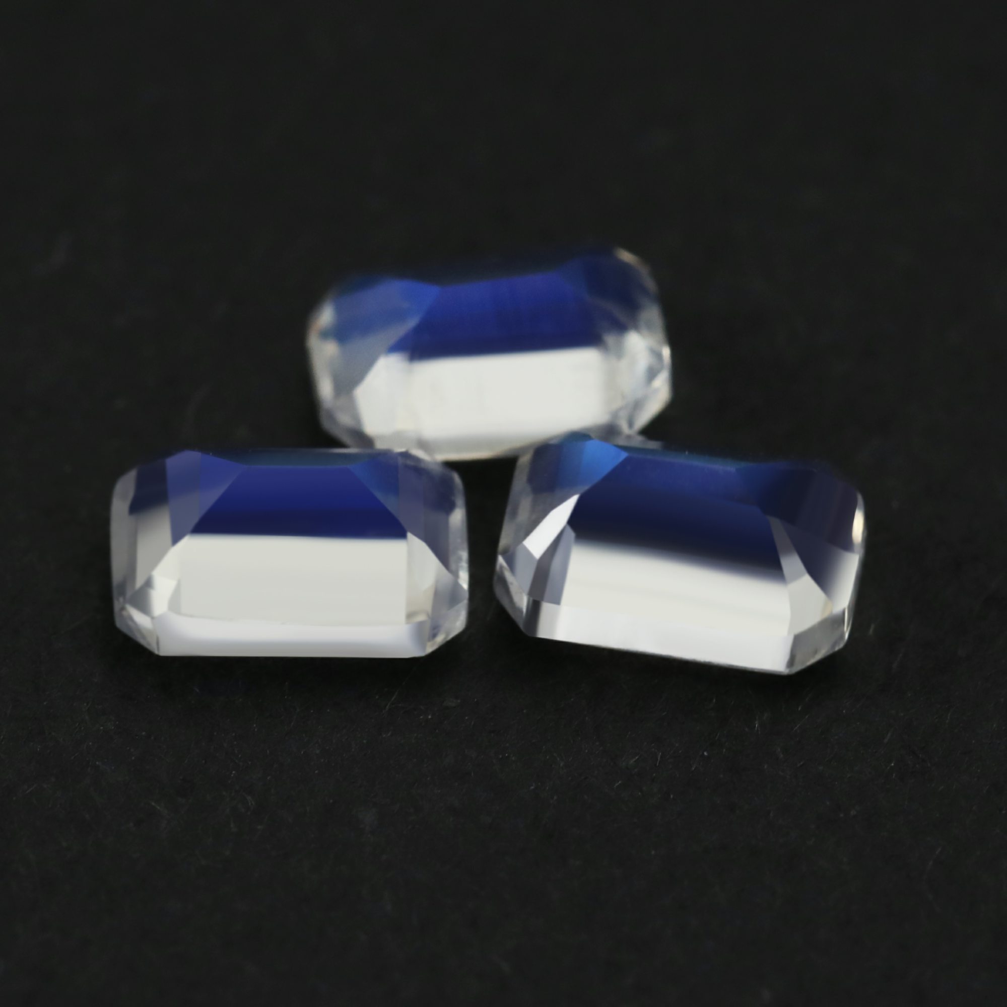 1Pcs 4x6MM Emerald Cut Blue Moonstone June Birthstone Rectangle Faceted Loose Gemstone Natural Semi Precious Stone Mood DIY Jewelry Supplies 4170021 - Click Image to Close