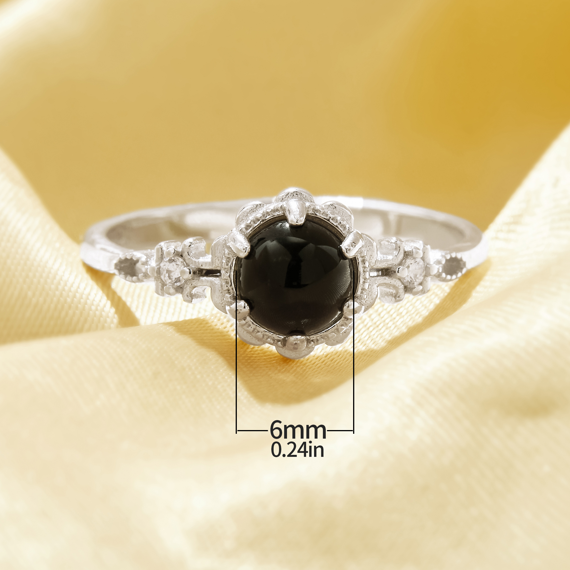 Color Change Mood Ring,Dainty Flower Branch Round Ring ,Solid 925 Sterling Silver Ring,Art Deco Round Ring 6210340 - Click Image to Close